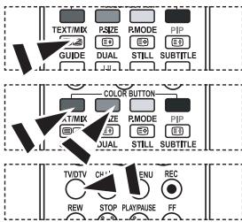 SAMSUNG LE46M87BD - Selecting a Specific Teletext Page - 2