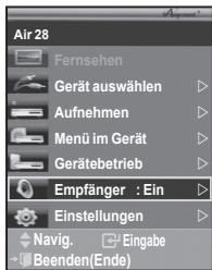 SAMSUNG LE46M87BD - Sie konnen die Tonwiedergabe über einen Receiver anstelle des TV-Laufsprechers laufen halten. - 1
