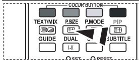 SAMSUNG LE46M87BD - Changement de la taille de l'image - 3