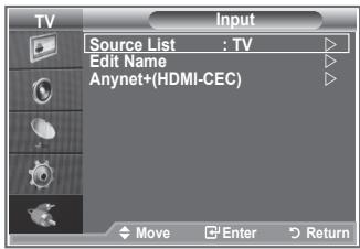 SAMSUNG LE46M87BD - Selecting the Source - 1
