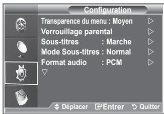 SAMSUNG LE46M87BD - Langue - 3
