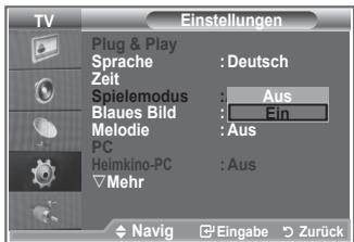 SAMSUNG LE46M87BD - Spielemodus verwenden - 2