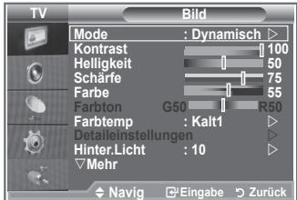 SAMSUNG LE46M87BD - Sie können den Bildstandard auswahlen, der für ihre Sehwogenheiten am besten geeignet ist. - 1