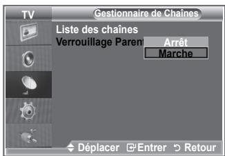 SAMSUNG LE46M87BD - Activation du verrouillage parental - 1