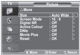 SAMSUNG LE46N87BDX - You can set detailed picture settings. - 3