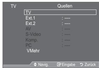 SAMSUNG LE52A559P4F - Signalquelle auswahlen - 2