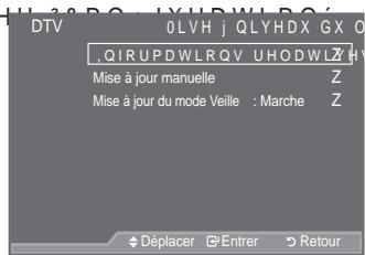 SAMSUNG LE52A559P4F - Mise à jour du logiciel - 2