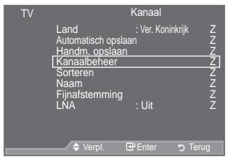 SAMSUNG LE52A559P4F - Kanalen toevoegen of vergrendelen - 1