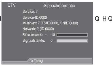 SAMSUNG LE52A559P4F - De signaalinformatie controleren - 1