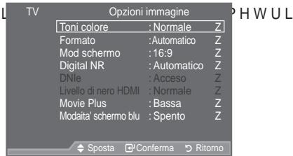SAMSUNG LE52A559P4F - &amp;RQ;JXUD]LRQH GL 2S]LRQL LPPDJIQLH - 2
