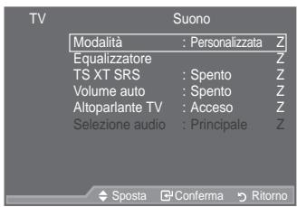 SAMSUNG LE52A559P4F - Funzioni audio - 1