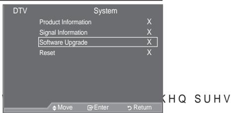 SAMSUNG LE52A559P4F - Upgrading the Software - 1