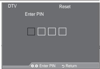 SAMSUNG LE52A559P4F - Resetting - 1