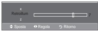 SAMSUNG LE52A559P4F - Regolazione dell'immagine personalizzata - 2