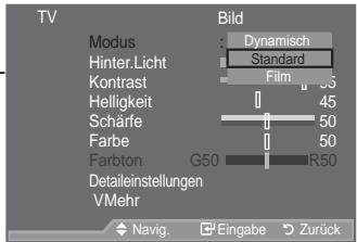 SAMSUNG LE52A559P4F - Bildstandardändern - 2