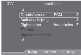 SAMSUNG LE52A559P4F - Het geluidsformaat selecteren - 1