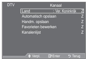 SAMSUNG LE52A559P4F - De kanaallijst automatisch bijwerken - 1