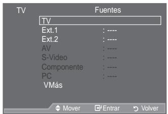 SAMSUNG LE52A559P4F - Selección de la fuente - 2