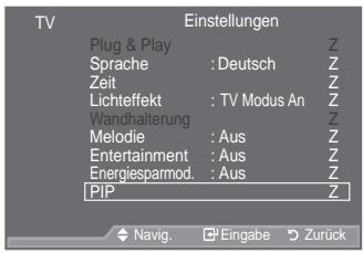 SAMSUNG LE52A559P4F - Bild-in-Bild-Funktion (PIP) verwenden - 1
