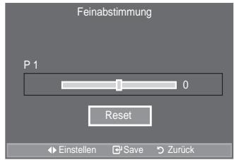 SAMSUNG LE52A559P4F - Senderfeinabstimmung durchführren - 2