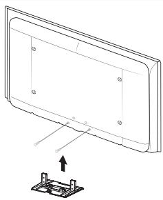 SAMSUNG LE52A559P4F - De muurbevestiging installeren - 1