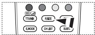SAMSUNG LE52A559P4F - Wide Zoom: Magnify the size of the picture more than 4:3. - 1