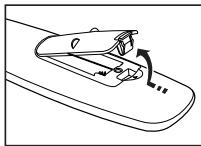 SAMSUNG LE52A559P4F - Installing Batteries in the Remote Control - 1
