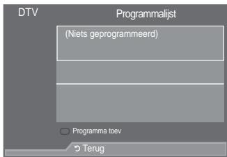 SAMSUNG LE52A559P4F - De lijst met geplande programma's - 1