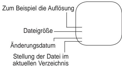SAMSUNG LE52A559P4F - Benutzen des Menus während einer Diaschau - 6