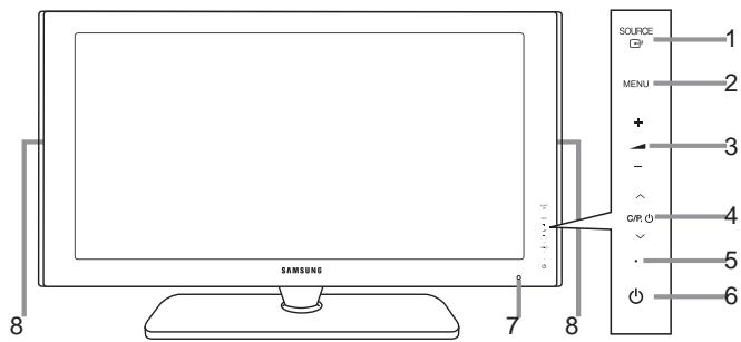 SAMSUNG LE52A559P4F - Anbringen der Wandhalterung - 2