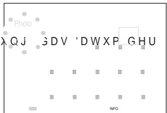 SAMSUNG LE52A559P4F - Benutzen des Menus während einer Diaschau - 5