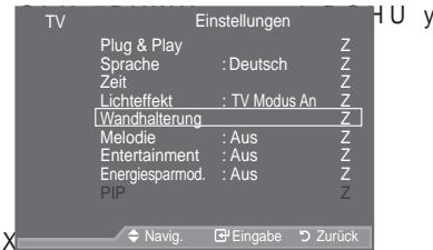 SAMSUNG LE52A559P4F - Öffnen des Menüs - 1