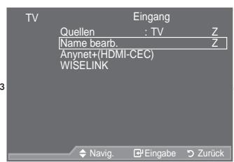 SAMSUNG LE52A559P4F - Signalquellennamenbearbeiten - 1