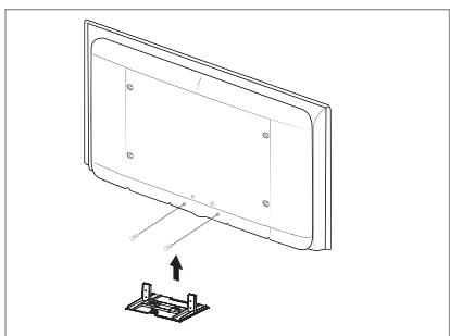 SAMSUNG LE52A559P4F - Installation du support mural - 1