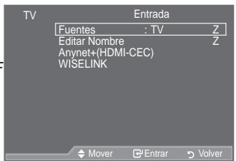 SAMSUNG LE52A559P4F - Selección de la fuente - 1