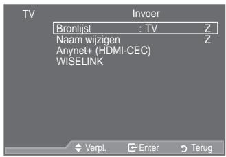 SAMSUNG LE52A559P4F - De bron selecteren - 1