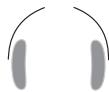 SAMSUNG LE52A559P4F - De hoofdtelefoon aansluiten (apart verkrijgbaar) - 1