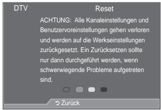SAMSUNG LE52A559P4F - Zurücksetzen - 2