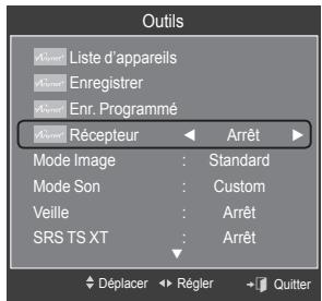 SAMSUNG LE52A568P3M - Ecoute via un récepteur (Home céna) - 1