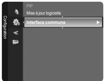 SAMSUNG LE52A568P3M - Visualisation de l'interface commune - 1