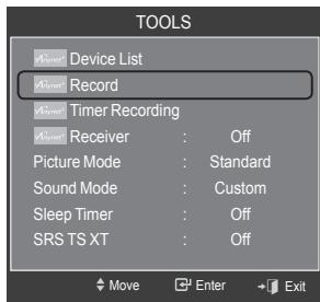 SAMSUNG LE52A568P3M - When the recording device is not displayed - 1