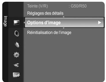 SAMSUNG LE52A568P3M - Activation des options d'image - 1