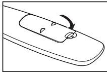 SAMSUNG LE52A568P3M - Installing Batteries in the Remote Control - 3