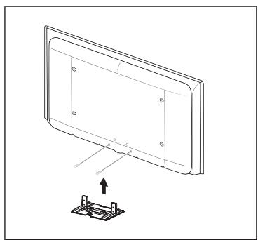 SAMSUNG LE52A568P3M - Installation du support mural - 1
