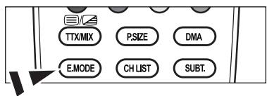 SAMSUNG LE52A568P3M - Setting the Light Effect (depending on the model) - 4