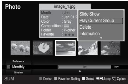 SAMSUNG LE52A568P3M - Playing current group - 1