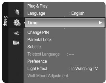 SAMSUNG LE52A568P3M - Setting the Sleep Timer - 1