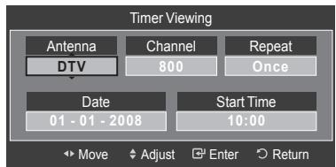 SAMSUNG LE52A568P3M - Press the MENU button. - 3