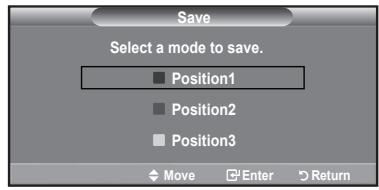 SAMSUNG LE52A568P3M - Moving to the remembered position - 1