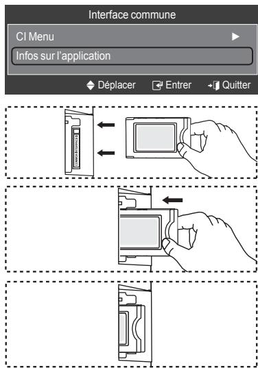 SAMSUNG LE52A568P3M - Visualisation de l'interface commune - 2